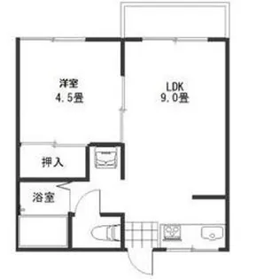 いずみハイツ石原II【1階】の間取り