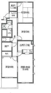 グランパルク【2階】の間取り