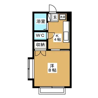 シルビア湘南【1階】の間取り