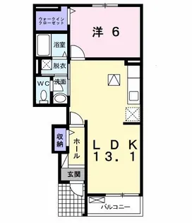 チェリーガーデンB【1階】の間取り