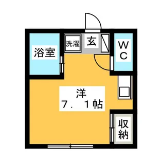 エクリプス練馬【1階】の間取り