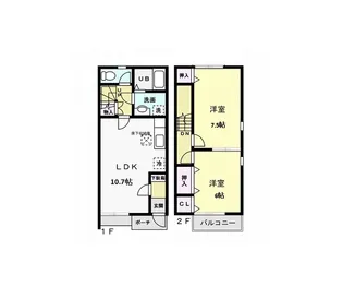 コンフォール・オキの間取り