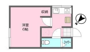 アチーブメント ハイツ【1階】の間取り