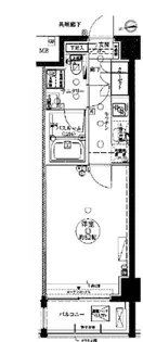 クレヴィスタ大森西【3階】の間取り