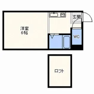 シティハウスメイプル【3階】の間取り