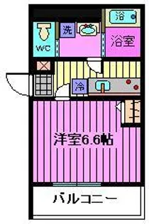 KEIAI RESIDENCE 西大宮【1階】の間取り
