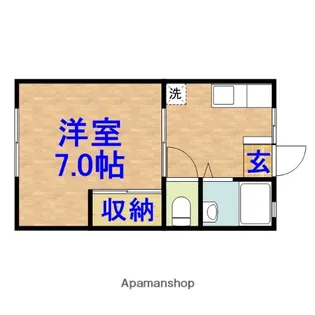 サンライトハイツ【1階】の間取り