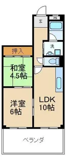 第三林ビル【4階】の間取り