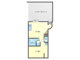 グランツ【1階】の間取り