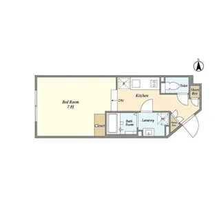 ALERO世田谷羽根木【1階】の間取り