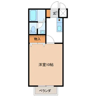 エコガーデン三条 D棟【1階】の間取り