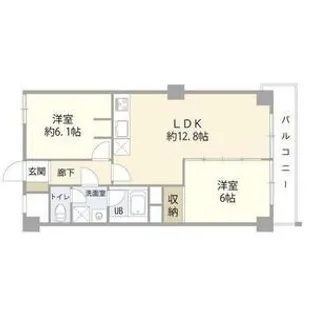 秀和第3東陽町レジデンス【5階】の間取り