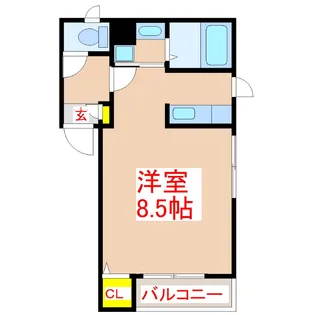 ヴェルデゾーナ鴨池【1階】の間取り
