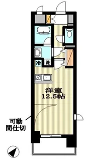 ヨシザワ18マンション【5階】の間取り