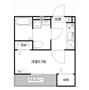 MQuarto新座II【3階】の間取り