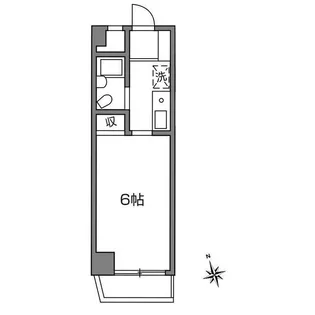 【ハニーコート向ヶ丘】【1階】の間取り