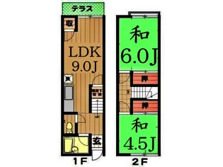 メゾン青葉【2階】の間取り