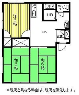 フレグランス野村【2階】の間取り