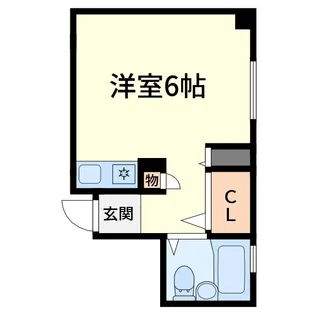 エスポアールミード【2階】の間取り