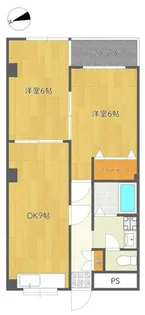 グリーンパル【4階】の間取り