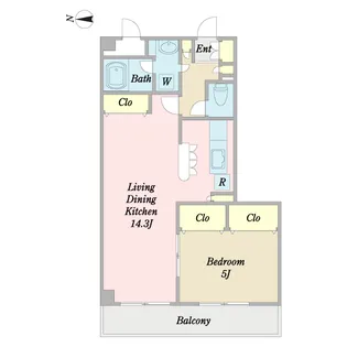 IMSクレイドル【3階】の間取り