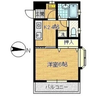 エスポワール大師【2階】の間取り