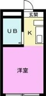 コーポ榎本【2階】の間取り