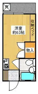 第7NKハイツ【2階】の間取り