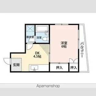 EIGHT BUILDINGI【8階】の間取り