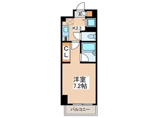 HF明大前レジデンス【2階】の間取り