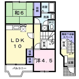 マリソル M【2階】の間取り