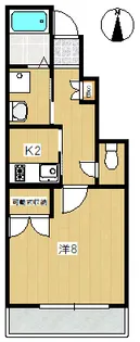 メゾンソレイユ【1階】の間取り