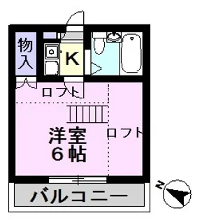 ステージ・I【2階】の間取り