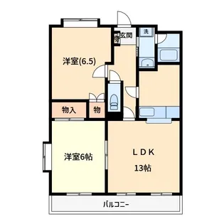 メゾン吉野【2階】の間取り