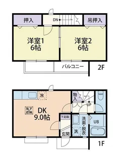 green peak IIの間取り