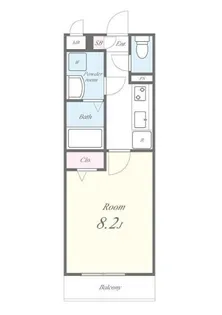 メゾン ド ルピナス(田端2)【1階】の間取り