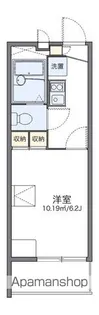 レオパレスケイ【3階】の間取り