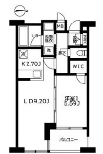 カーザビアンカ【2階】の間取り