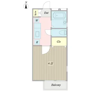 Cube House(キューブハウス)【2階】の間取り