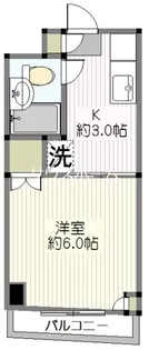 ムサシヤビル【4階】の間取り