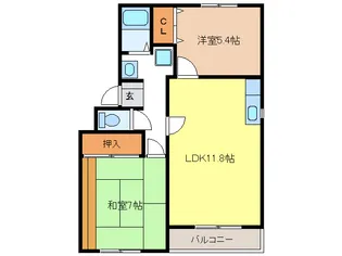 エントピアTANAKA【3階】の間取り