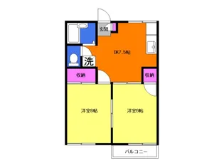 アネックス渋谷【1階】の間取り