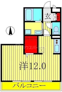 アルファタウン天王台A【2階】の間取り