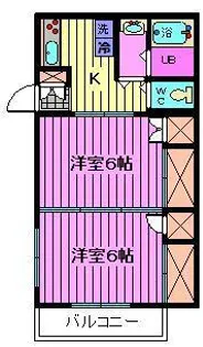 フジハイツ【2階】の間取り