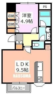 パークグレイス駒込【3階】の間取り