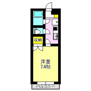 ガーデンプレイス中居町【2階】の間取り