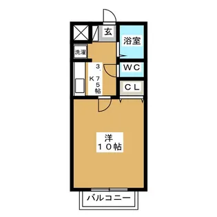 フラワーハイム【2階】の間取り