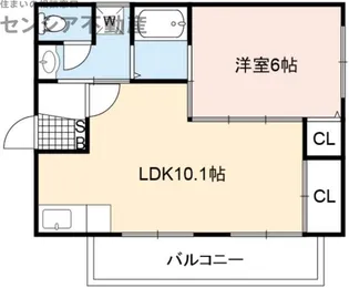 グラン・ピア京橋【4階】の間取り