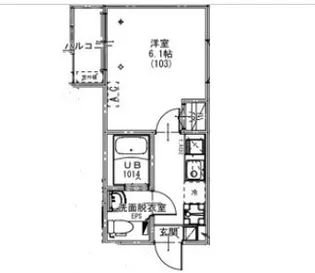 KEIAI RESIDENCE せんげん台VII【2階】の間取り