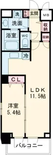 プライマル石神井公園II【3階】の間取り